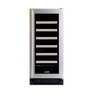 Marvel 30WCM-BS-G-L Wine Cellar with Glass Door, Left Hinge, 15-Inch, Stainless Steel