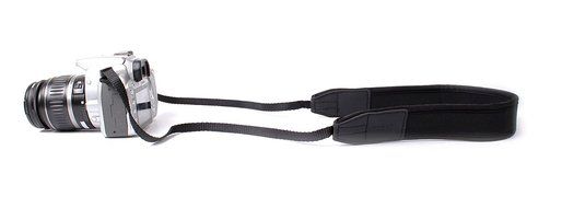 DURAGADGET Black Secure &amp; Compact Neck Strap With Adjustable Length For Canon EOS 7D, Canon EOS 350D, Canon EOS... N2