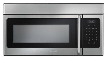 Smeg OTR316XU Over The Range 1000W Microwave with Hood Function, 30", Stainless Steel