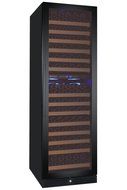Allavino Classico Series 172 Bottle Dual-Zone Wine Refrigerator Right Hinge Black Glass Door N2