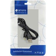 Smays USB to DC 2.5mm/0.7mm Power Jack Charging Cable (2.5A Power Cord, Center PIN Positive, 2.6 Feet = 0.8 Meter... N2