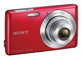 Sony Cyber-shot DSC-W620 14.1 MP Digital Camera with 5x Optical Zoom and 2.7-Inch LCD (Red) (2012 Model)