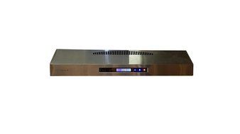 30" Under Cabinet Stainless Steel Range Hood Illuminated Keypad Baffle Filters LED lighting N6