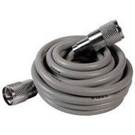 12' RG8X Cable with PL259 Connectors Grey (A8X12)