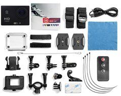Black Box DareDVL 2.0&rdquo; LCD WIFI HD 1080P Waterproof Sports Camera &ndash; 12MP 170&deg; Wide Angle Outdoor Action Camcorder...