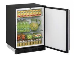 U-Line U1224RW00A Compact Refrigerator, 5.2 cu. ft., White