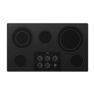 Whirlpool G7CE3635XB Gold 36" Black Electric Smoothtop Cooktop