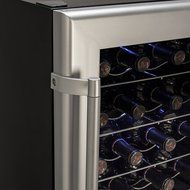 Koldfront 28 Bottle Ultra Capacity Thermoelectric Wine Cooler - Platinum