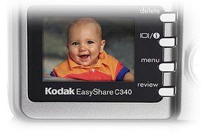 Kodak Easyshare C340 5 MP Digital Camera with 3xOptical Zoom (OLD MODEL) N2