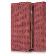 TYoung Retro Style Multi-function Folio Magnetic Wallet Case Cover for iPhone 7, Classic Breathable Artificial... N23