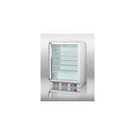 SCR600LPUBSH Commercial glass door beverage center for red wine and ale, w/digital thermostat, white cabinet,...