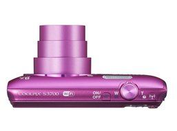Nikon COOLPIX S3700 Pink optical 8x zoom 20.05 million pixels - International Version (No Warranty) N3