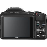 Nikon Coolpix L30 Digital Camera (Red) (Certified Refurbished) N3