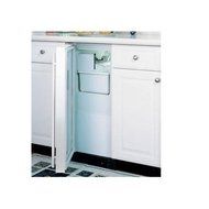 Marvel 30IMATBBOR ADA Height Clear Ice Machine Solid Panel Overlay/Right Hinge, 15", Stainless Steel