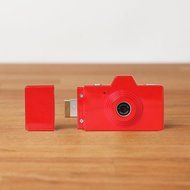 Superheadz CLAP Digital Camera Powershovel Rose Red