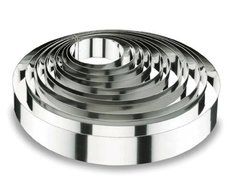 LACOR 68310 ROUND CAKE RING 10x3,5 CM. STNLS
