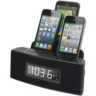 New DOK CR18 3-Port Smartphone Charger with Speaker &amp; Alarm Clock