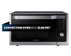 Samsung MC11H6033CT Countertop Convection Microwave with 1.1 cu. ft. Capacity, SLIM FRY Technology, Grilling Element... N5