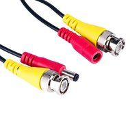 Prosshop Pre-made All-in-One Siamese BNC Audio Video and Power Cord Wires 100 Feet Monitor Supply Cables Surveillance... N3
