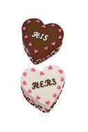 Wilton Nonstick 4 Cavity 2 Tier Heart Cakes Pan N3