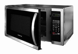 Farberware FMWO11AHTBKB Classic 1000W Microwave Oven, 1.1 cu. ft., Stainless Steel N4