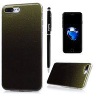 iPhone 7 Plus Case (5.5 inch) - Shockproof Flexible Soft TPU Rubber Skin Gel Bumper Protective Case Shiny Glitter... N58