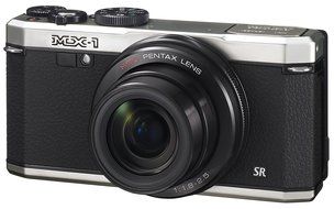 Pentax MX-1 12 MP Black Digital Camera with 4x Optical Image Stabilized Zoom and 3-Inch LCD Screen N2
