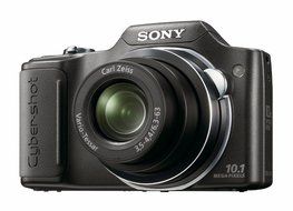 Sony Cyber-shot DSC-H20/B 10.1 MP Digital Camera with 10x Optical Zoom and Super Steady Shot Image Stabilization N2