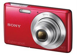 Sony Cyber-shot DSC-W620 14.1 MP Digital Camera with 5x Optical Zoom and 2.7-Inch LCD (Red) (2012 Model) N2