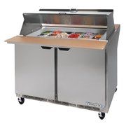 Beverage-Air SPE72-30M-DS 72" W Sandwich Prep Dual Side Megatop