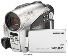 Hitachi DZGX5080A DVD Camcorder with 30x Optical Zoom (Discontinued by Manufacturer)
