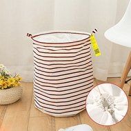MuLuo Large Waterproof Cloth Folding Clothes Laundry Basket Toy Storage Basket Drain Laundry Basket with A Lid... N12