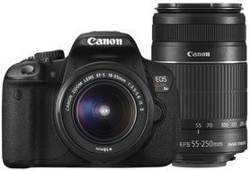 Canon DSLR Camera EOS Kiss X6i with EF-S 18-135mm IS STM Lens Kit - International Version (No Warranty) N4