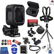 Gopro Hero 5 Session 15 Piece Pioneer Bundle Includes: Go Pro Hero5 Session + Case + Flexible Tripod + Chest Strap...