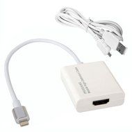 BAIVON 8-pin Lightning To HDMI Adapter,High Definition 1080P Audio Video Converter Cable,Compatible with iPhone7...