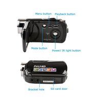 inkint Night Vision Video Camera HD 1920x1080P Digital Video Camera TFT-LCD Touch Screen Camcorder Remote Control... N7