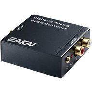Audio Converter, EAKAI Digital Optical Coax to Analog RCA Audio Converter Adapter with 3.5mm Jack