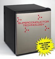 Avanti SHP1712SDC-IS Superconductor Refrigerator AC/DC with Stainless Steel Door, Black