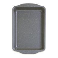 casaWare Excel 9 X 13 x 2-Inch Rectangular Cake Pan Ceramic Coated NonStick (Brown Granite) N2