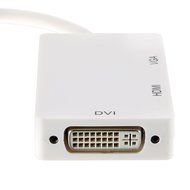 Leedemore Mini Display Port Adapter 3 in 1 Thunderbolt Mini DisplayPort to HDMI/DVI/VGA Adapter M/F Converter... N2