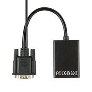 Leedemore Mini Display Port Adapter 3 in 1 Thunderbolt Mini DisplayPort to HDMI/DVI/VGA Adapter M/F Converter... N4