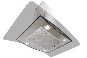 FIREBIRD New 36" European Style Island Mount Stainless Steel Range Hood Vent W/Both Side Accessible Touch Sensor... N4
