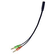 VIMVIP 3.5mm Female to Dual 3.5 Male Mic &amp; Stereo Audio Y Splitter Cable Cord for PC Laptop N2