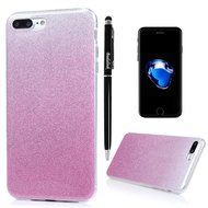 iPhone 7 Plus Case (5.5 inch) - Shockproof Flexible Soft TPU Rubber Skin Gel Bumper Protective Case Shiny Glitter... N69