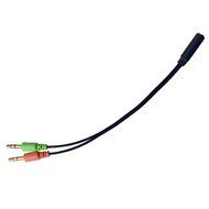 VIMVIP 3.5mm Female to Dual 3.5 Male Mic &amp; Stereo Audio Y Splitter Cable Cord for PC Laptop N3