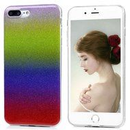 iPhone 7 Plus Case (5.5 inch) - Shockproof Flexible Soft TPU Rubber Skin Gel Bumper Protective Case Shiny Glitter... N71