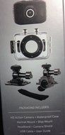 SVC355 Hd Action Camera with Waterproof Case by Sharper Image