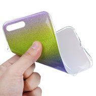 iPhone 7 Plus Case (5.5 inch) - Shockproof Flexible Soft TPU Rubber Skin Gel Bumper Protective Case Shiny Glitter... N72