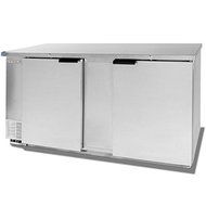 Beverage Air BB68-1-S Standard Depth Back Bar Cooler in Stainless Steel