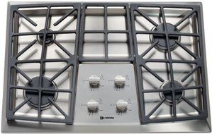 Verona VECTGV304SS 30&quot; Gas 4 Burner Cooktop with Stainless Steel Knobs Permanently Sealed Burners Electronic Ignition...